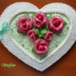 Srdce z pernku.......2010.....s rikami z marcipnu......